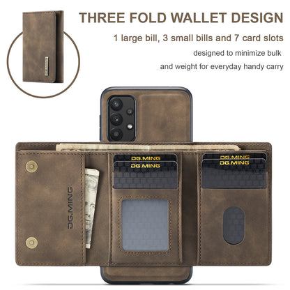 DG.MING Detachable Magnetic Wallet Galaxy A32 Case