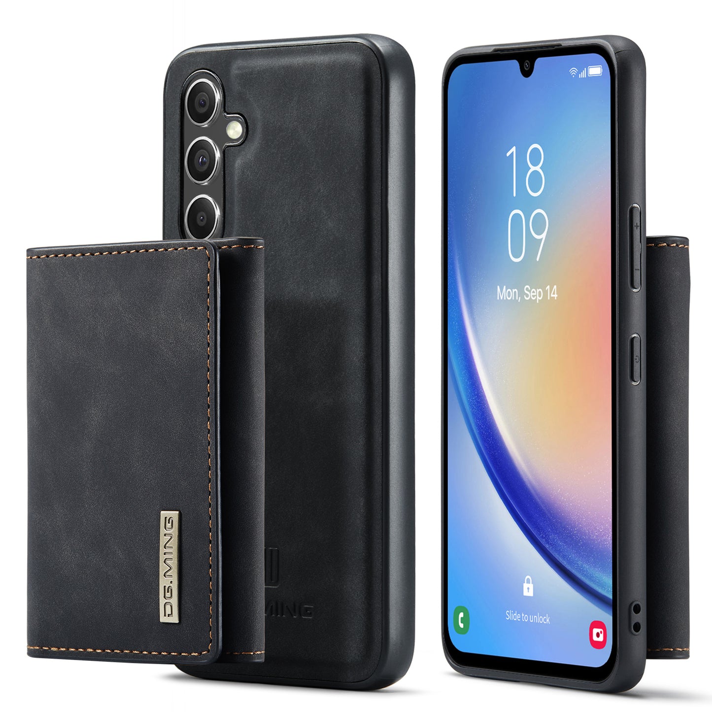 DG.MING Detachable Magnetic Wallet Galaxy A34 Case