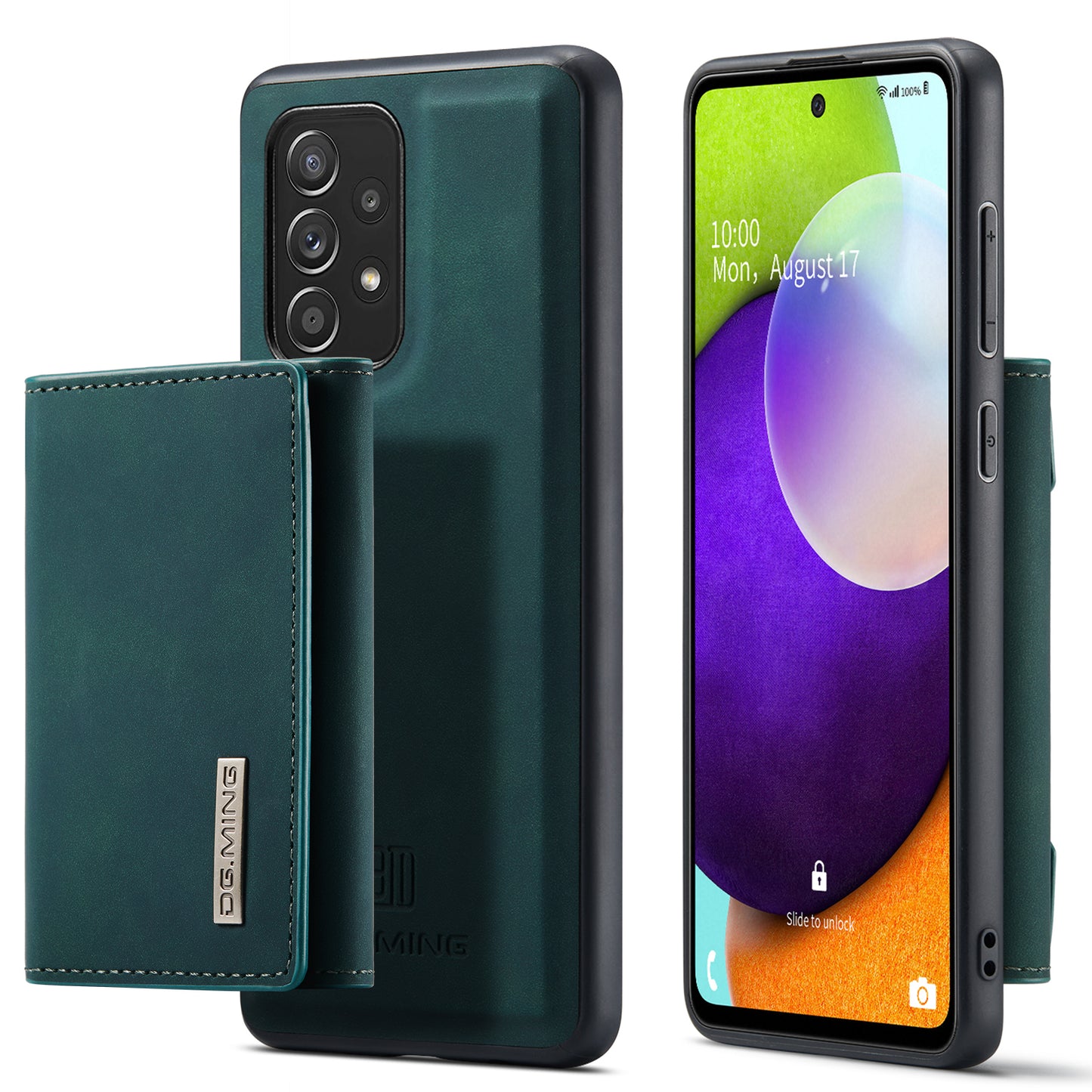 DG.MING Detachable Magnetic Wallet Galaxy A52 Case