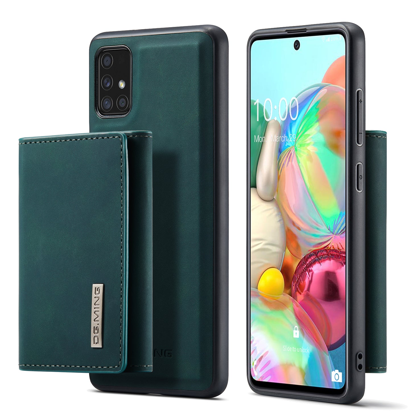 DG.MING Detachable Magnetic Wallet Galaxy A71 Case