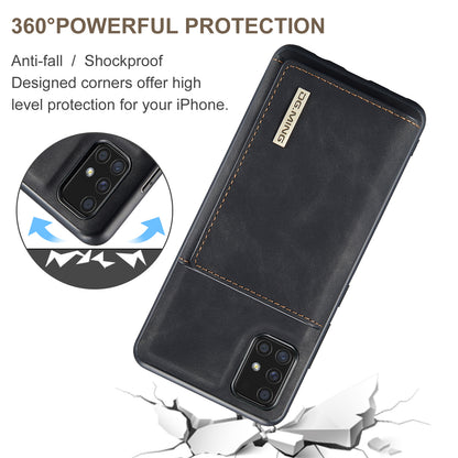 DG.MING Detachable Magnetic Wallet Galaxy A71 Case