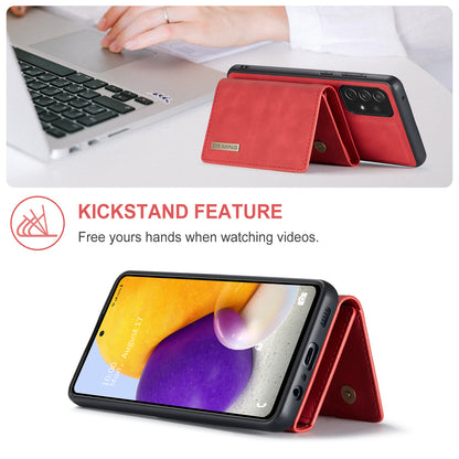 DG.MING Detachable Magnetic Wallet Galaxy A72 Case