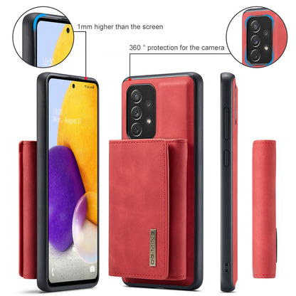 DG.MING Detachable Magnetic Wallet Galaxy A72 Case