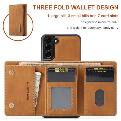 DG.MING Detachable Magnetic Wallet Galaxy S21 Case