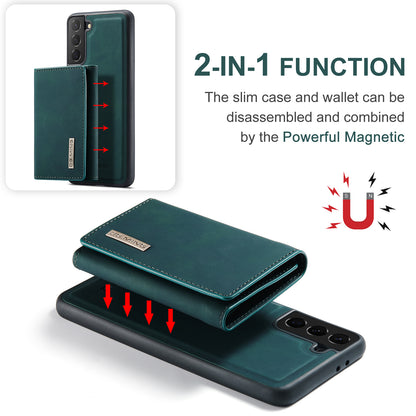 DG.MING Detachable Magnetic Wallet Galaxy S21+ Case