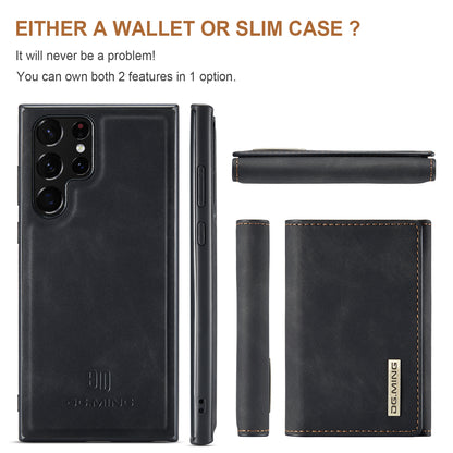 DG.MING Detachable Magnetic Wallet Galaxy S23 Ultra Case