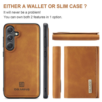 DG.MING Detachable Magnetic Wallet Galaxy S24 FE Case