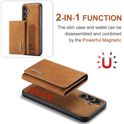 DG.MING Detachable Magnetic Wallet Galaxy S24 FE Case