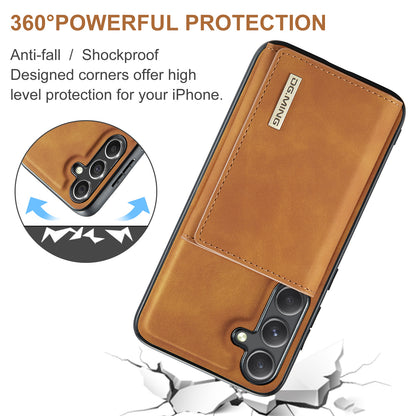 DG.MING Detachable Magnetic Wallet Galaxy S24 FE Case