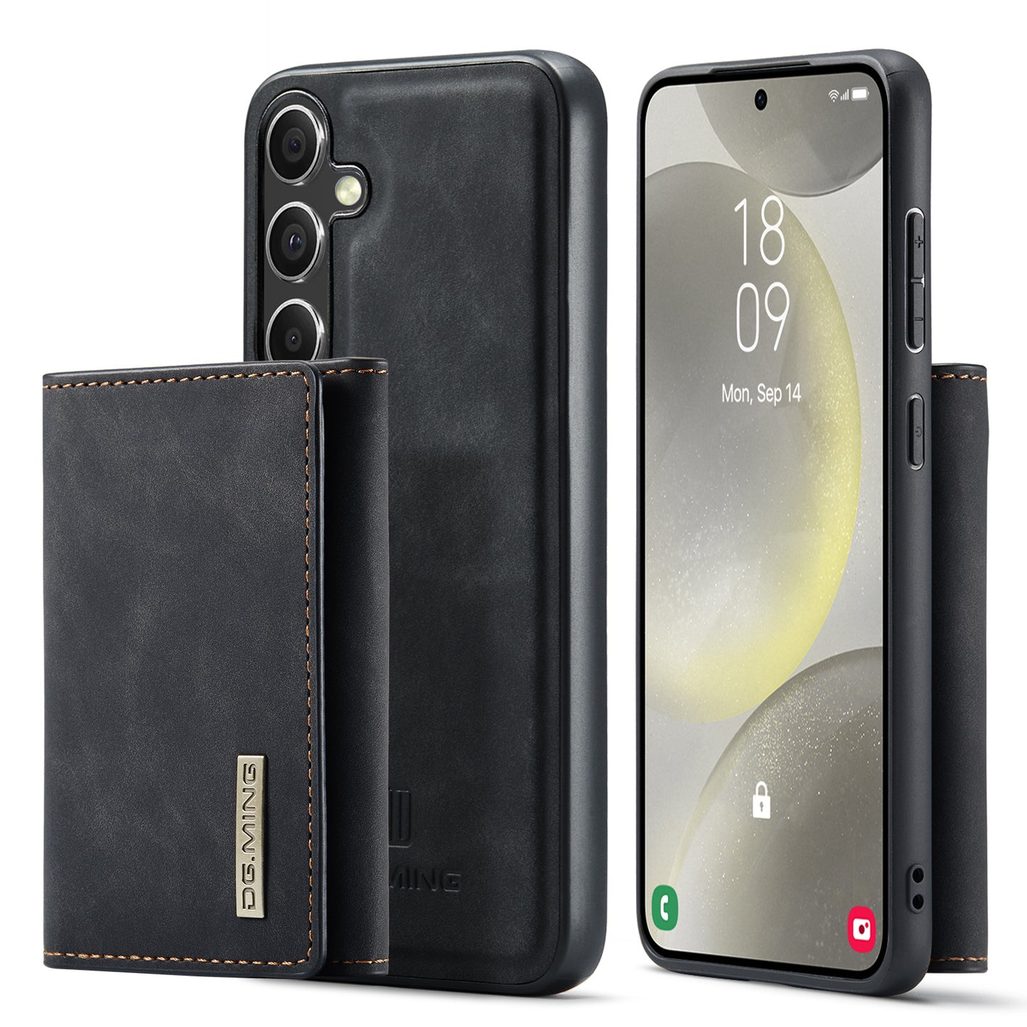 DG.MING Detachable Magnetic Wallet Galaxy S24 FE Case