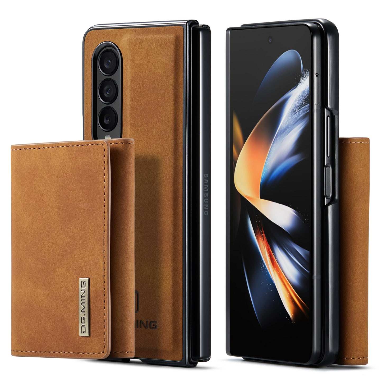 DG.MING Detachable Magnetic Wallet Galaxy Z Fold4 Case