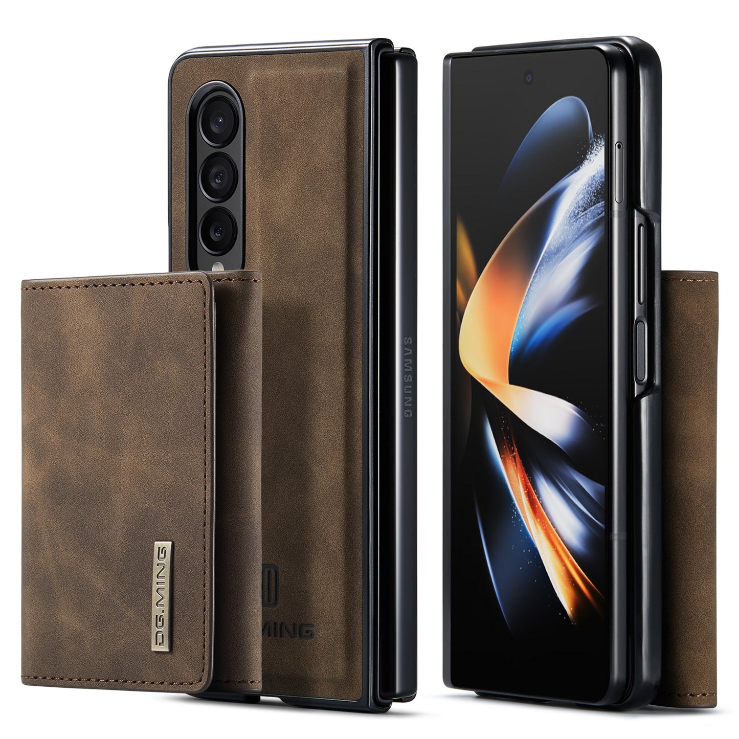 DG.MING Detachable Magnetic Wallet Galaxy Z Fold4 Case