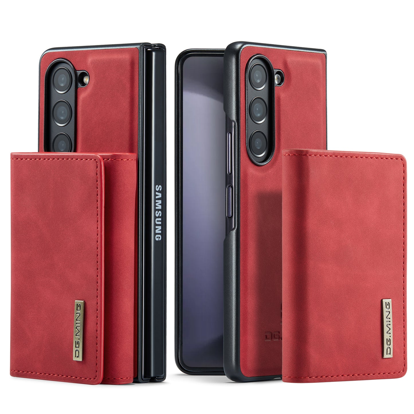 DG.MING Detachable Magnetic Wallet Galaxy Z Fold5 Case