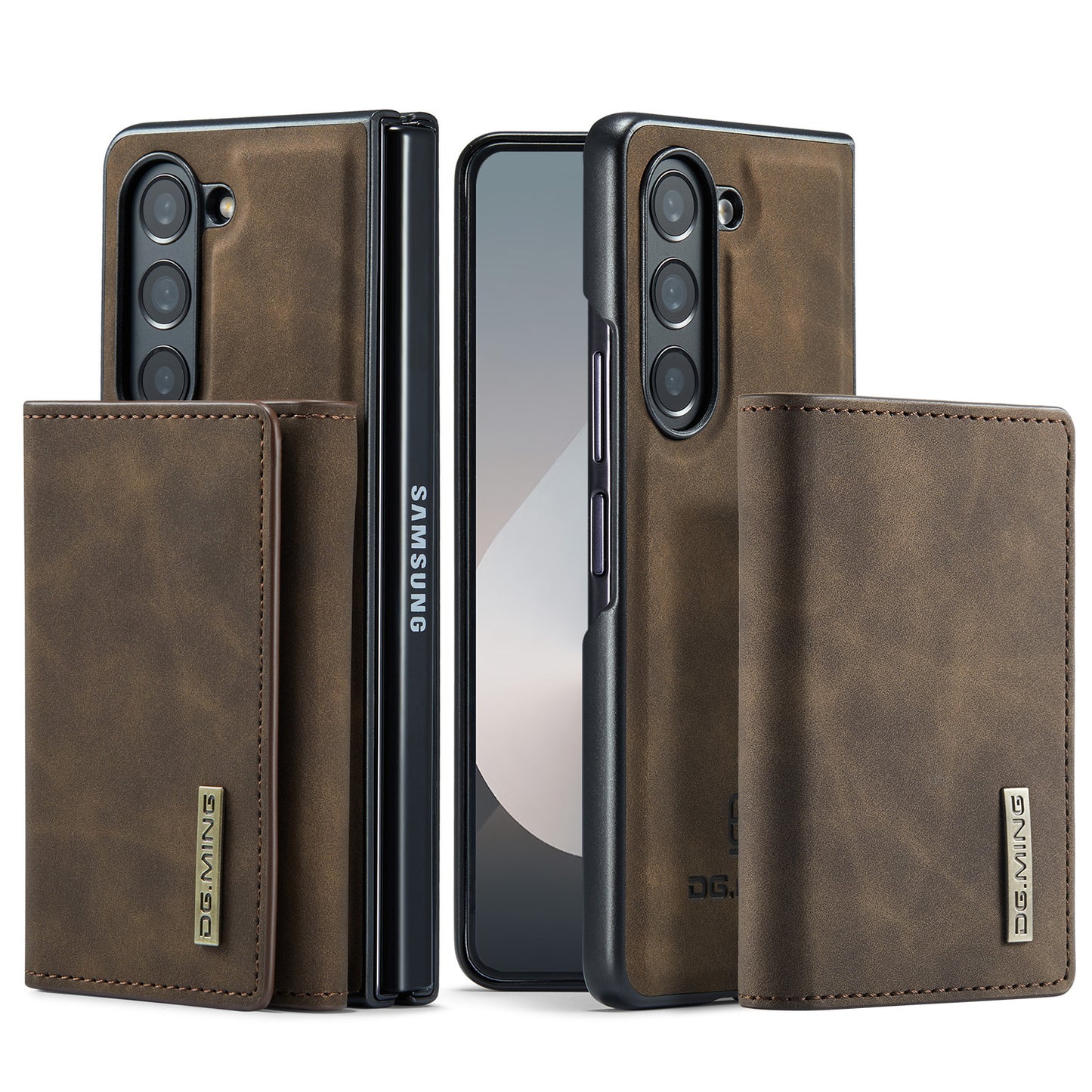 DG.MING Detachable Magnetic Wallet Galaxy Z Fold6 Case