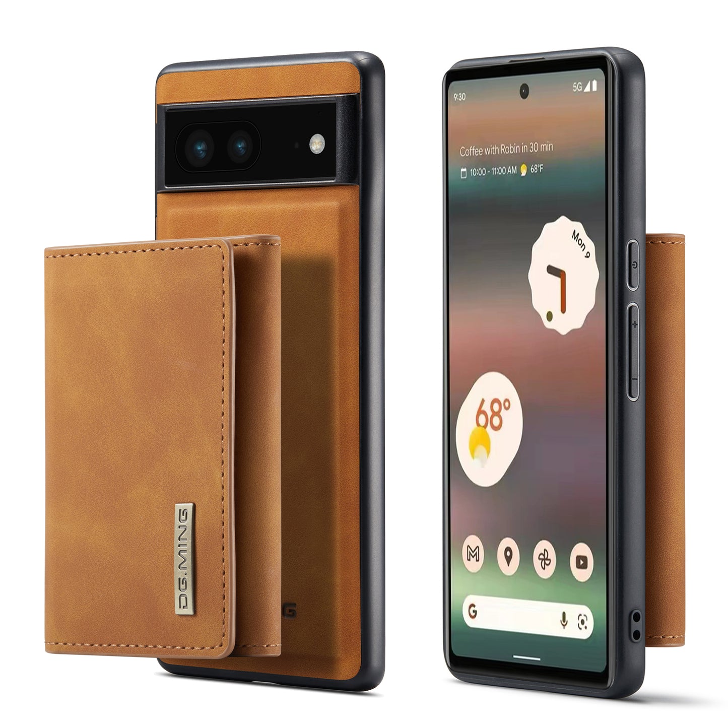 DG.MING Detachable Magnetic Wallet Google Pixel 6A Case