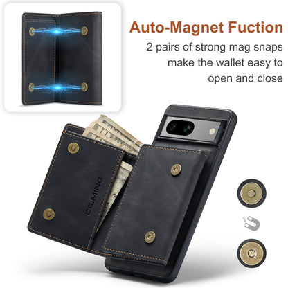 DG.MING Detachable Magnetic Wallet Google Pixel 7A Case