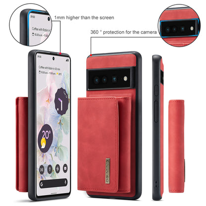 DG.MING Detachable Magnetic Wallet Google Pixel 7 Pro Case