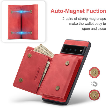 DG.MING Detachable Magnetic Wallet Google Pixel 7 Pro Case