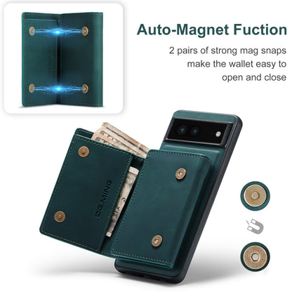 DG.MING Detachable Magnetic Wallet Google Pixel 7 Case