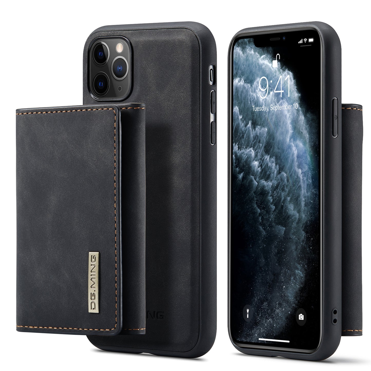 DG.MING Detachable Magnetic Wallet iPhone 11 Pro Case