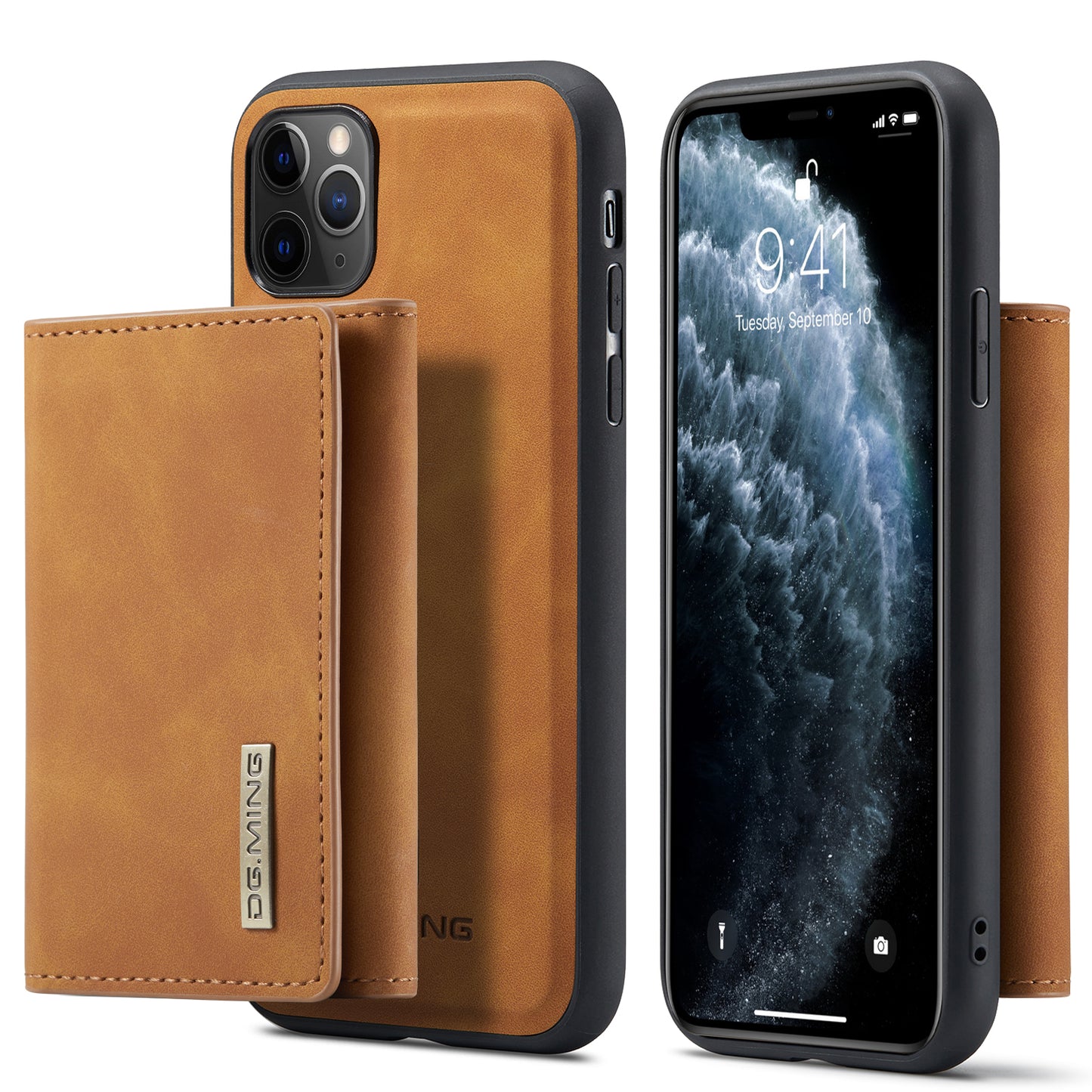 DG.MING Detachable Magnetic Wallet iPhone 11 Pro Case