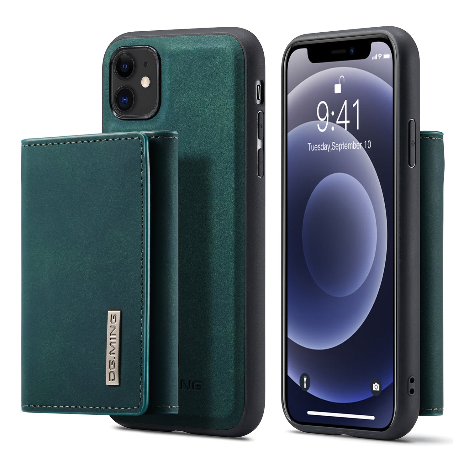 DG.MING Detachable Magnetic Wallet iPhone 11 Case