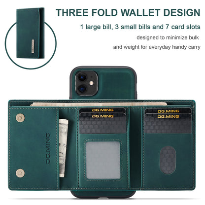 DG.MING Detachable Magnetic Wallet iPhone 11 Case