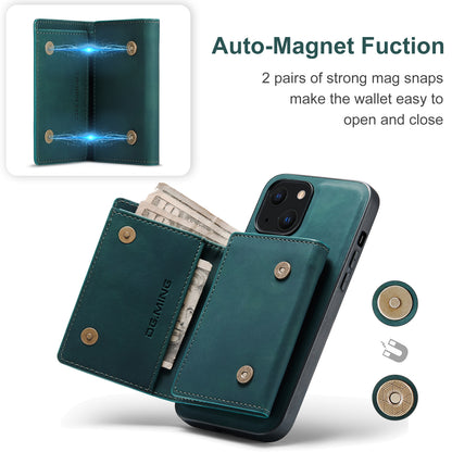 DG.MING Detachable Magnetic Wallet iPhone 13 Case