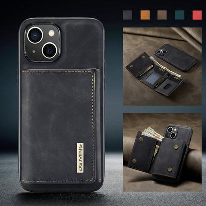 DG.MING Detachable Magnetic Wallet iPhone 14 Plus Case