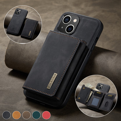 DG.MING Detachable Magnetic Wallet iPhone 14 Plus Case