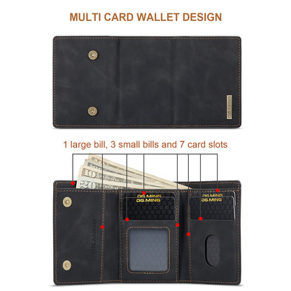 DG.MING Detachable Magnetic Wallet iPhone 14 Plus Case