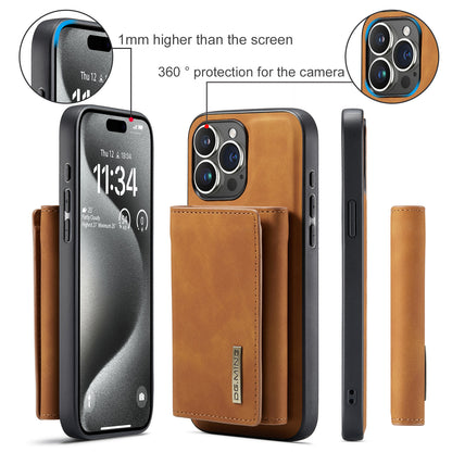 DG.MING Detachable Magnetic Wallet iPhone 15 Pro Max Case