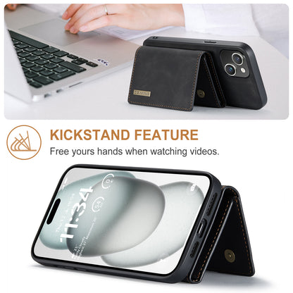 DG.MING Detachable Magnetic Wallet iPhone 15 Case