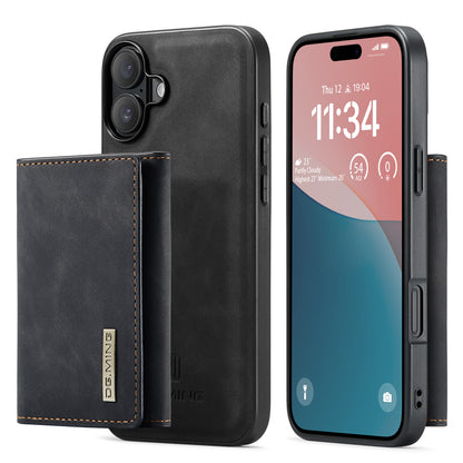 DG.MING Detachable Magnetic Wallet iPhone 16 Plus Case