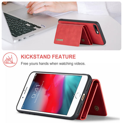 DG.MING Detachable Magnetic Wallet iPhone 8 Plus Case