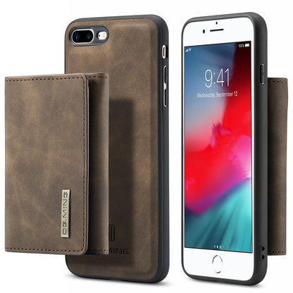 DG.MING Detachable Magnetic Wallet iPhone 8 Plus Case