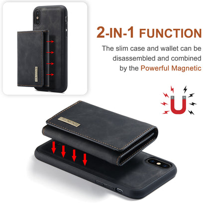 DG.MING Detachable Magnetic Wallet iPhone X Xs Case