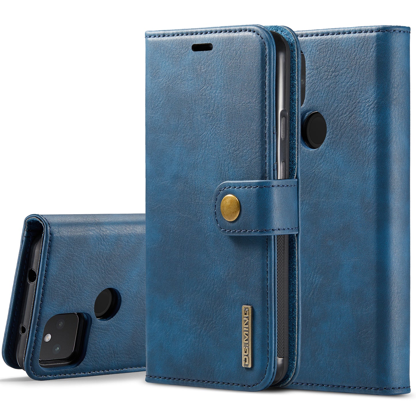 DG.MING Detachable 2 In 1 Wallet Google Pixel 5A Leather Case