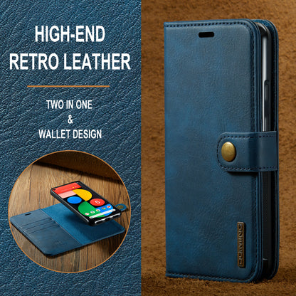 DG.MING Detachable 2 In 1 Wallet Google Pixel 5A Leather Case