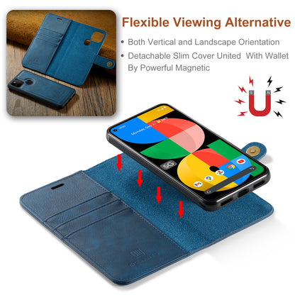 DG.MING Detachable 2 In 1 Wallet Google Pixel 5A Leather Case