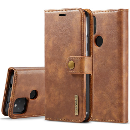 DG.MING Detachable 2 In 1 Wallet Google Pixel 5A Leather Case