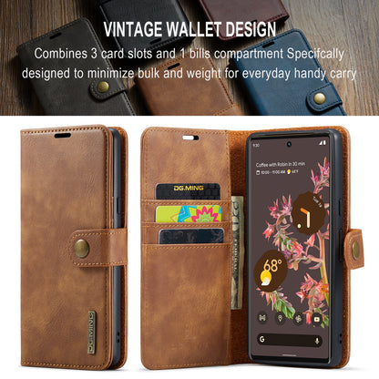 DG.MING Detachable 2 In 1 Wallet Google Pixel 7 Leather Case