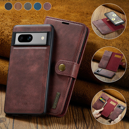 DG.MING Detachable 2 In 1 Wallet Google Pixel 7A Leather Case