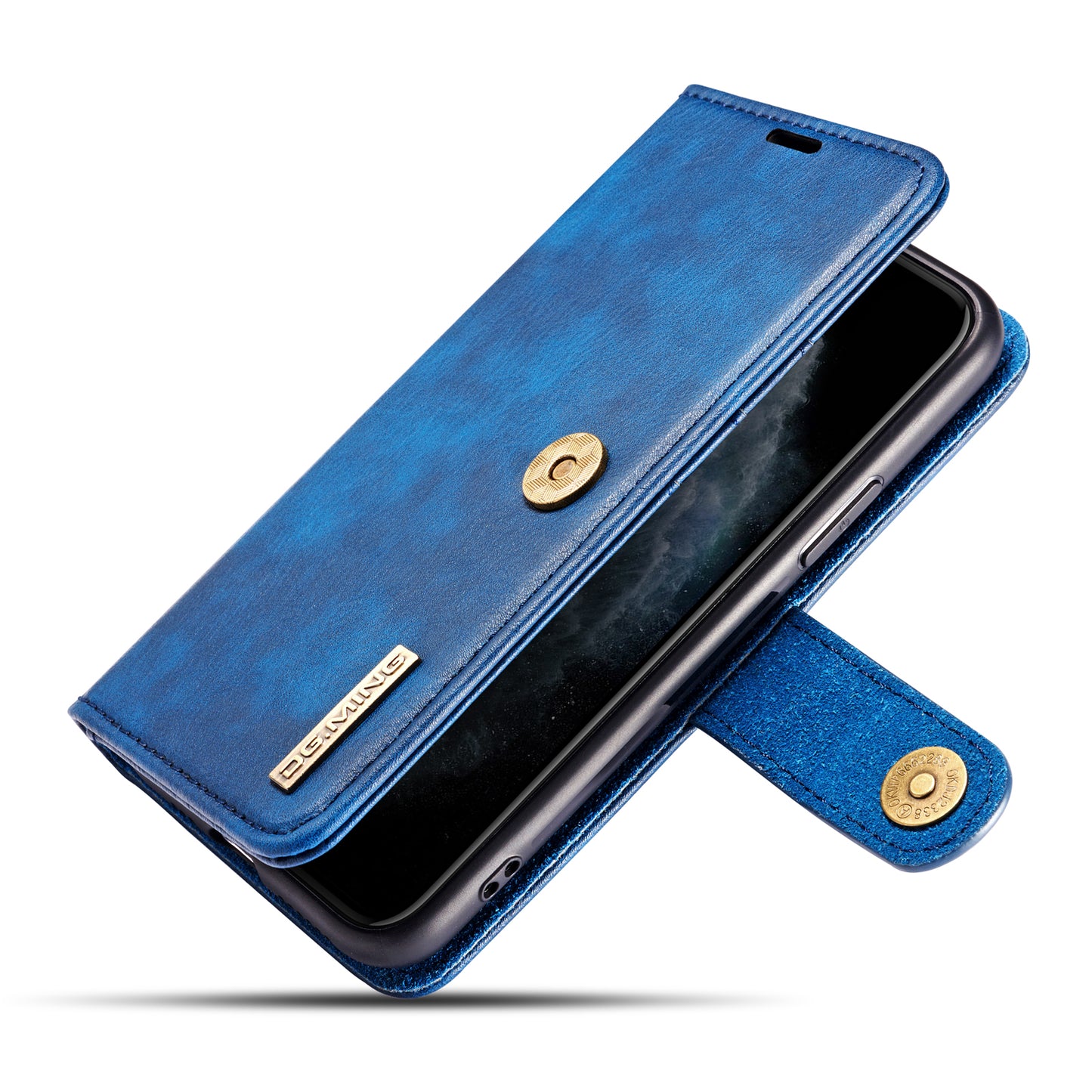 DG.MING Detachable 2 In 1 Wallet iPhone 11 Leather Case