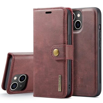 DG.MING Detachable 2 In 1 Wallet iPhone 13 Leather Case