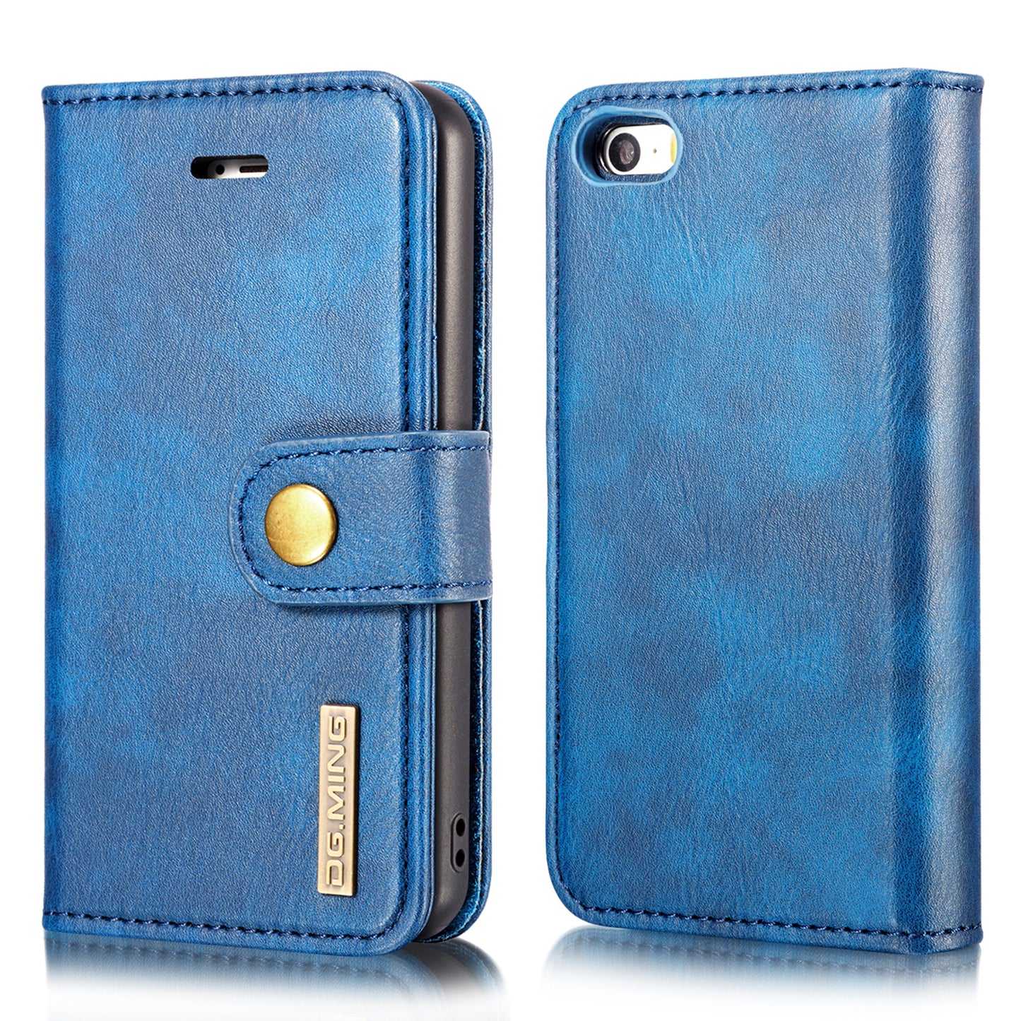 DG.MING Detachable 2 In 1 Wallet iPhone 5 5s Leather Case