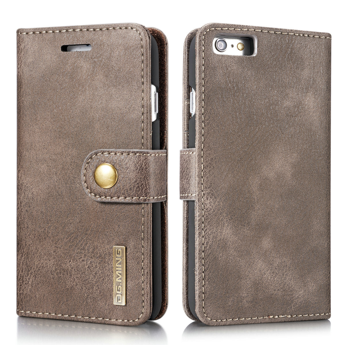 DG.MING Detachable 2 In 1 Wallet iPhone 6 6s Leather Case