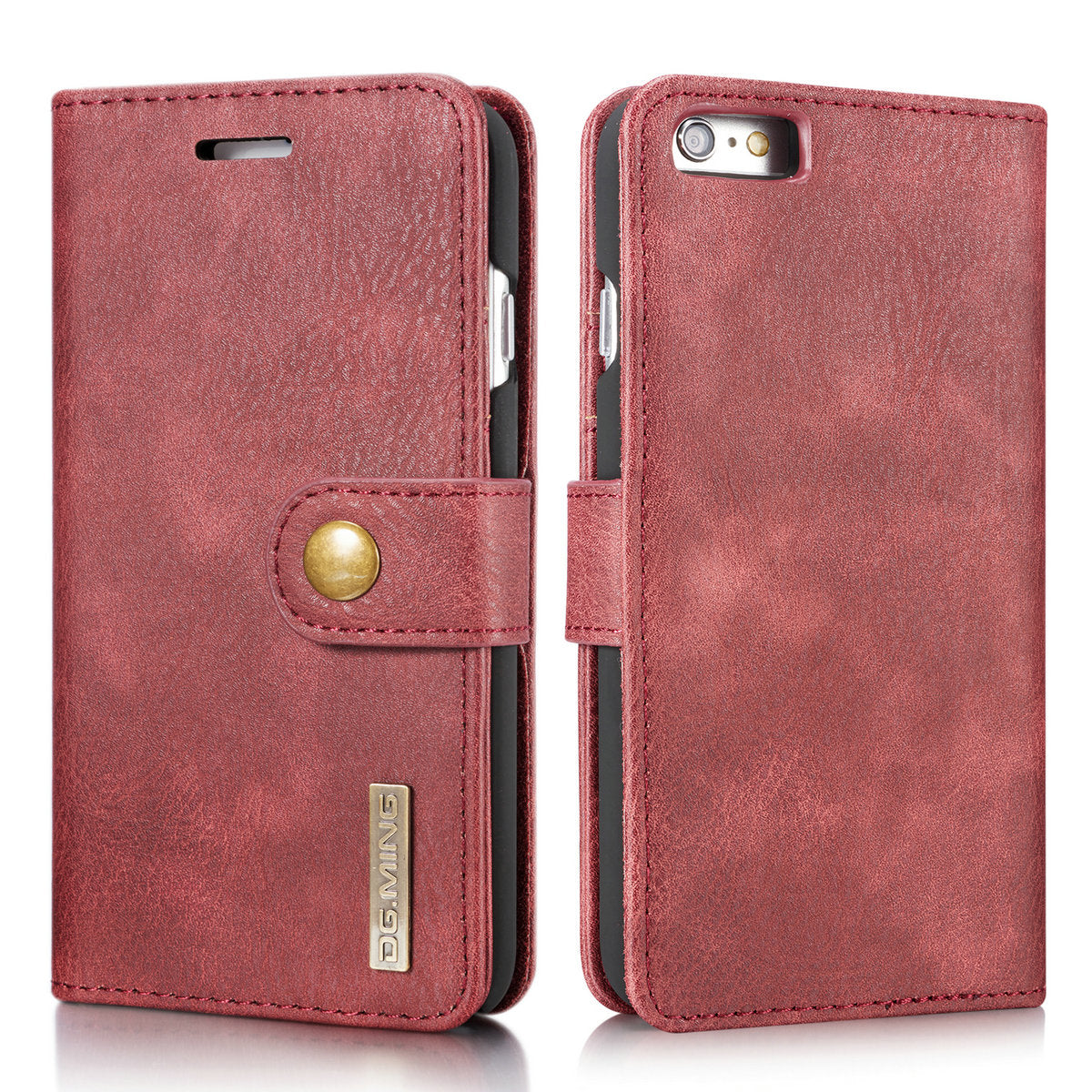 DG.MING Detachable 2 In 1 Wallet iPhone 6 6s Leather Case