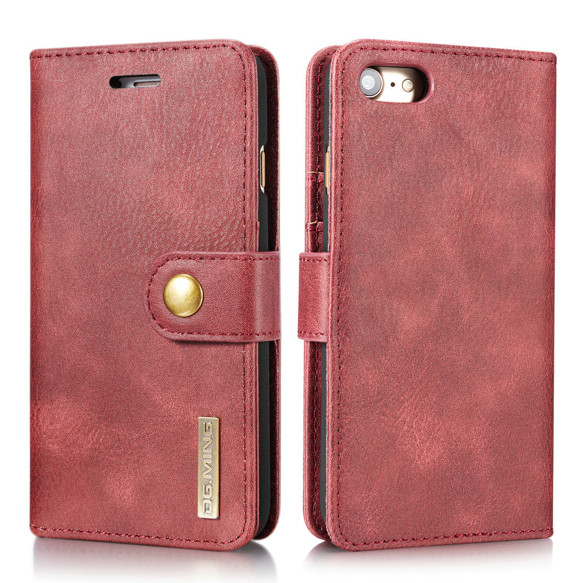 DG.MING Detachable 2 In 1 Wallet iPhone SE 2024 Leather Case