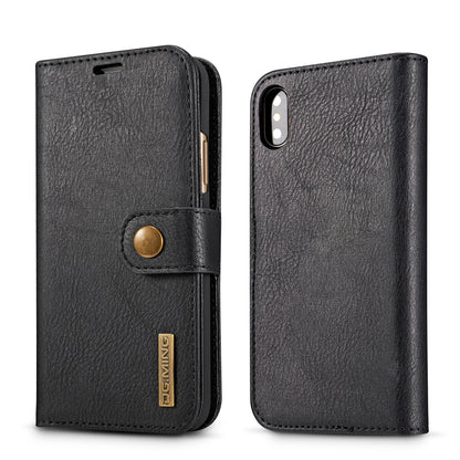 DG.MING Detachable 2 In 1 Wallet iPhone X Xs Leather Case